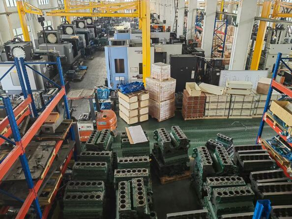 Guangzhou Tengsong Construction Machinery Equipment Co., Ltd Produktionslinie des Herstellers